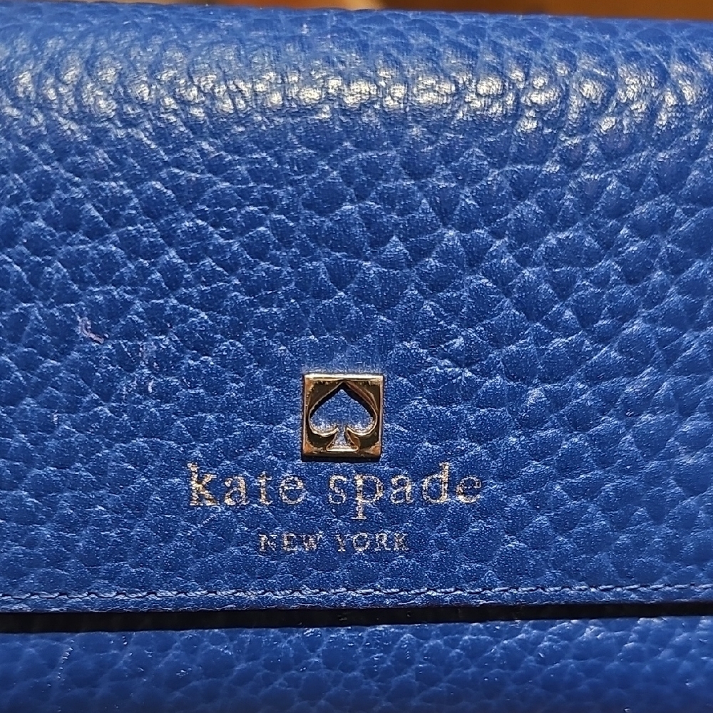 Kate Spade Royal Blue Leather Key Holder - Picture 5 of 8